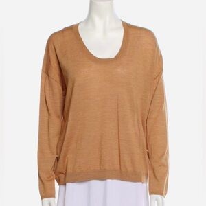 Gerard Darel Merino Wool Sweater – Camel Tan